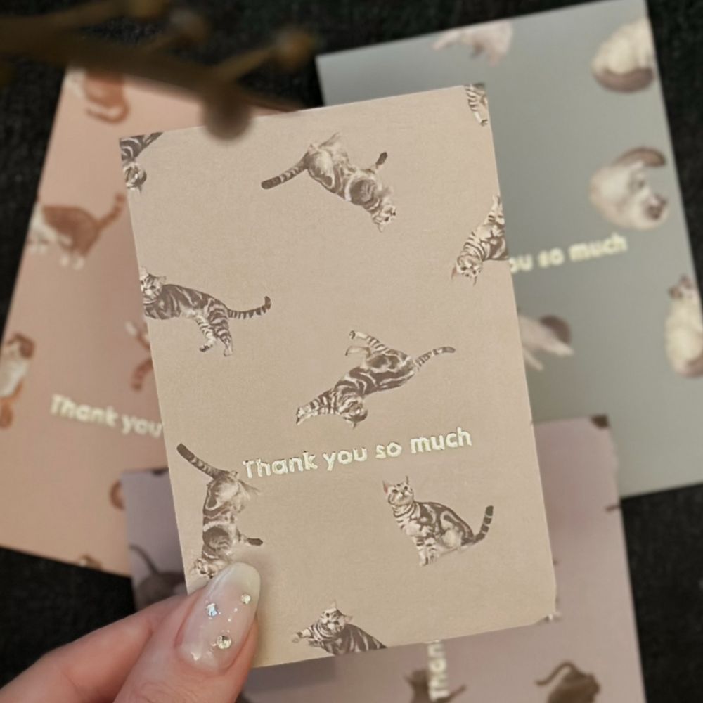 Silhouette CAMEO5で作成した猫デザインのポチ袋