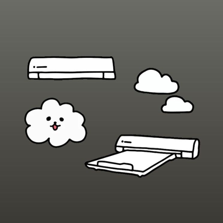 instagramの自作giphyイラスト