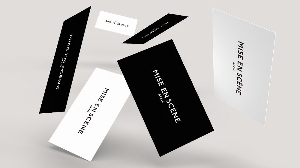 制作物ブランド「MISE EN SCÈNE」のロゴデザイン