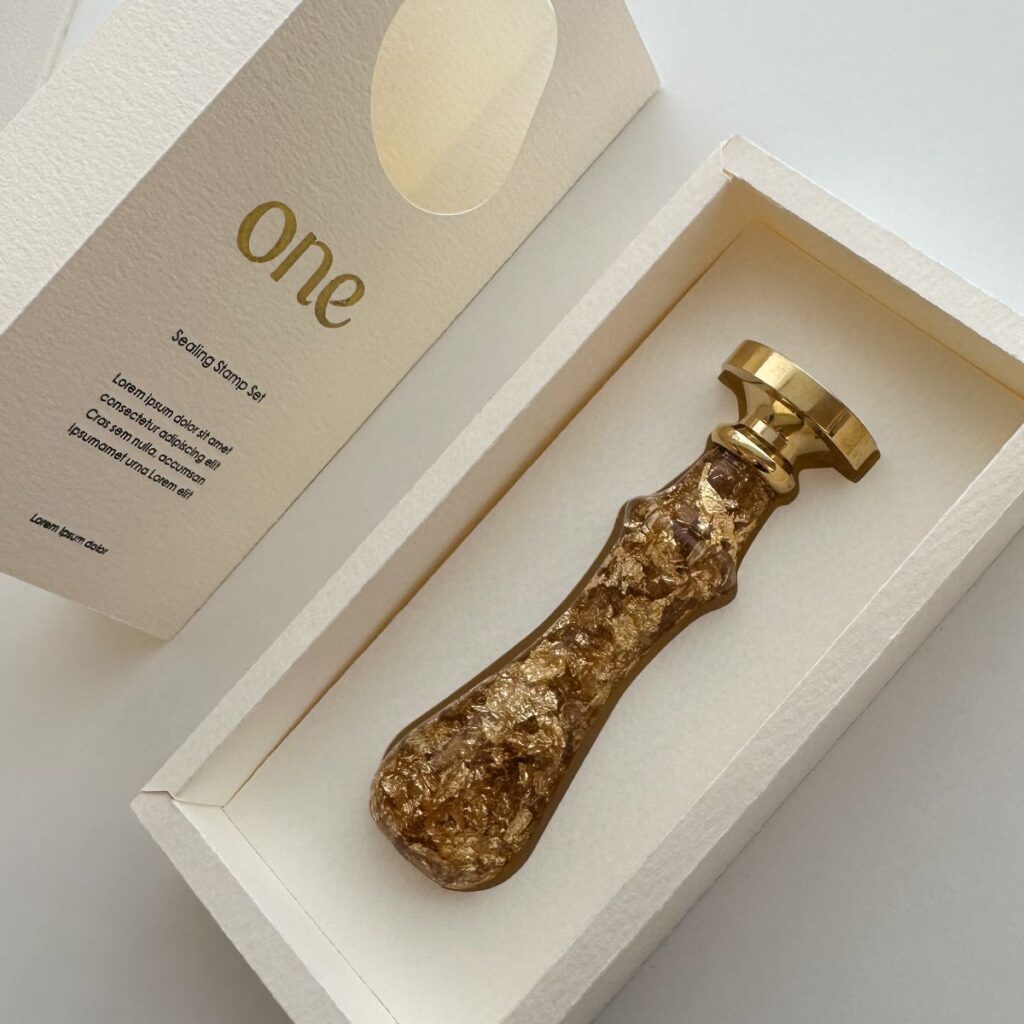 シーリングスタンプボックスの内部収納